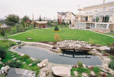 amenajare cascade fantani iazuri piscine buzau